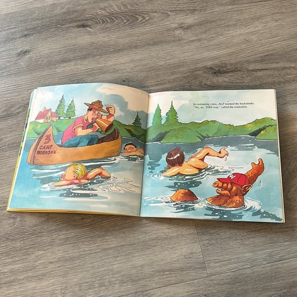 Vintage 1987 Alf story book - Picture 13 of 16